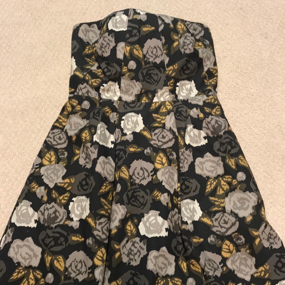 Gorgeous fall floral j crew dress